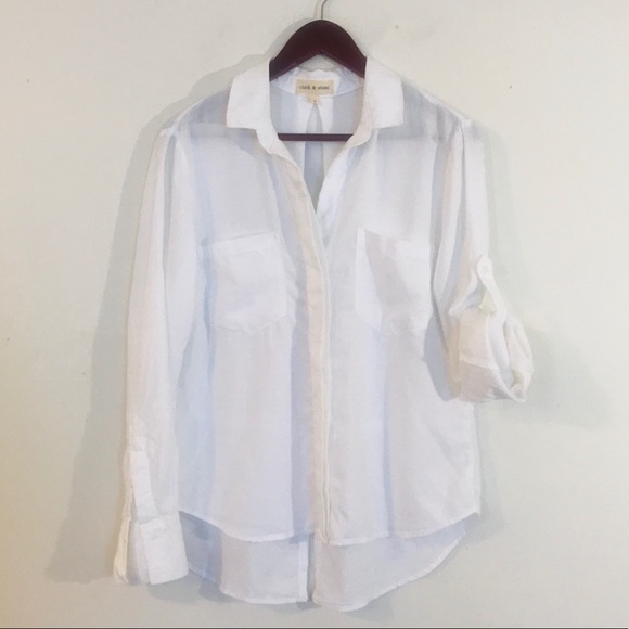Anthropologie’s Cloth & Stone Button Down Shirt - Picture 7 of 10